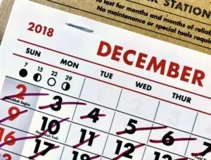 calendar, missed dates, don't come